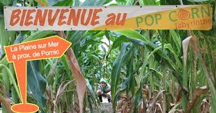 partenaire pour la location de vélos à SAINT MICHEL CHEF CHEF pour aller au labyrinthe de maïs pop corn à la Plaine Sur Mer